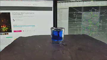 Clear Ice Shot Glass