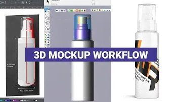 Creating product mockup in a hyper realistic style: Cosmetic Pump Bottle