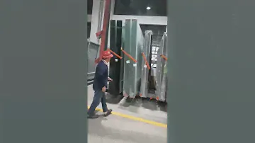 High quality removable glass shelf
