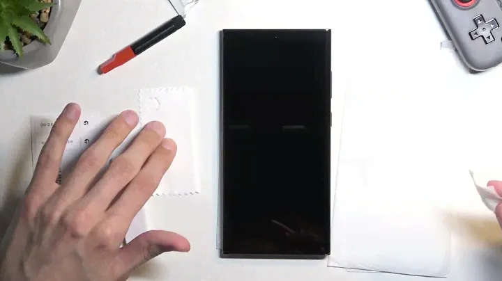 How to Install Tempered Glass on Samsung Galaxy S23 Ultra? #s23ultra