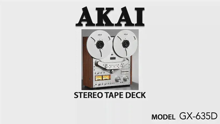 Akai GX-635D Open Reel Deck Restoration & Calibration