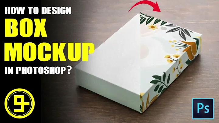 Easily design box mockup | Photoshop Easy Trick by grapexels