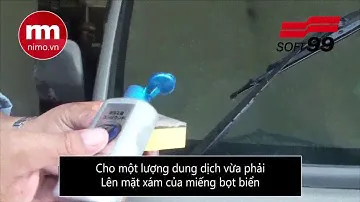Chai tẩy ố kính Glass Compound Z Soft99