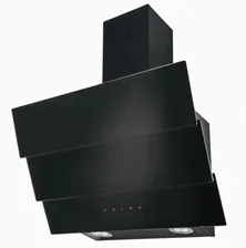 Наклонная кухонная вытяжка AMARI Trento black glass 60