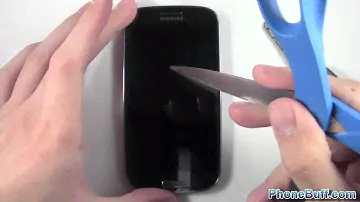 Zagg InvisibleShield Screen Protector Scratch Test