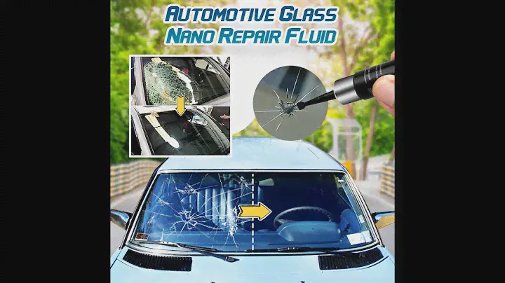 Automotive Glass Nano Repair Fluid