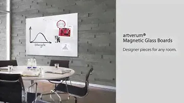 Magnetic Glass Board artverum® 150 x 100 cm white - GL220