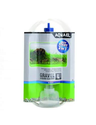 Грунтоочиститель для аквариума GRAVEL & GLASS CLEANER "L"-0