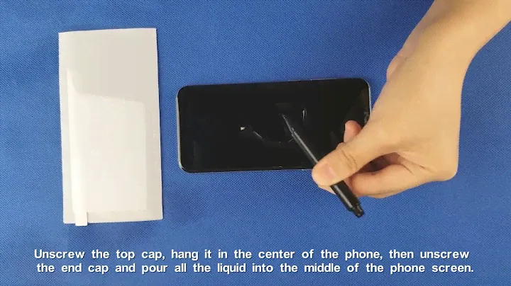 3D Glass Screen Protector Installation Instruction with back film (V151) - 190116