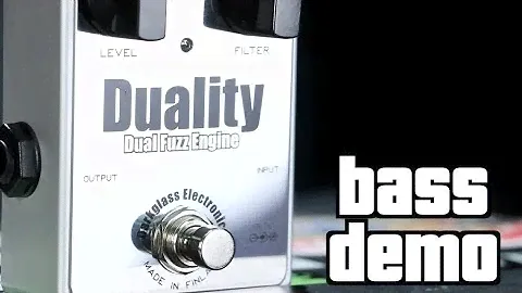 Darkglass Duality Fuzz Bass Demo