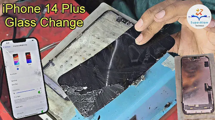iPhone 14 Plus Broken Front Glass Change | iPhone 14 Plus Broken Front Glass Replacement