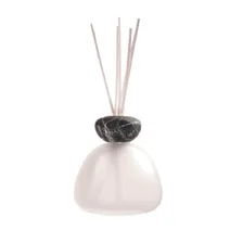 Air Design glass diffuser Frosted glass and black marble top