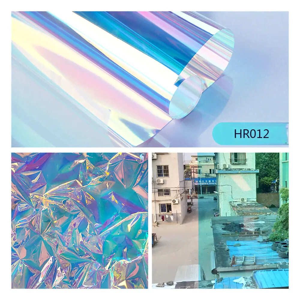Rainbow Window Film GLASS Dichroic Iridescent Film Christmas gift DIY HOHOFILM-0
