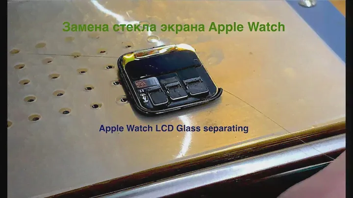 Замена стекла на Apple Watch SE / Apple Watch LCD Glass Replaceing