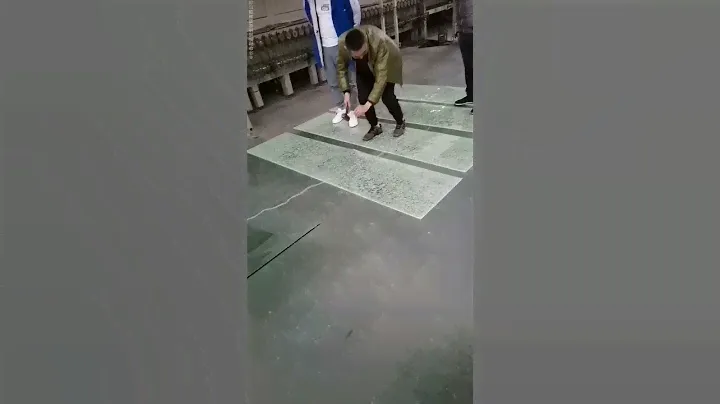 Safety glass testing ✅