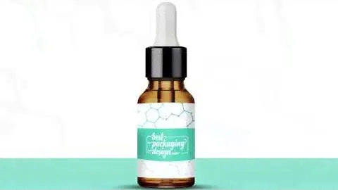 Transparent Dropper Bottle Mockup