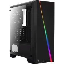 Корпус AeroCool Cylon BG Tempered Glass Black