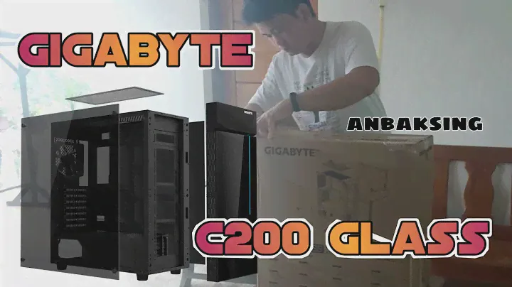 Unboxing Gigabyte C200 Glass ATX mid Tower Case | All Aorus Build 2021 | Progress Build |