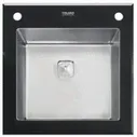 Врезная кухонная мойка Tolero Glass TG-500