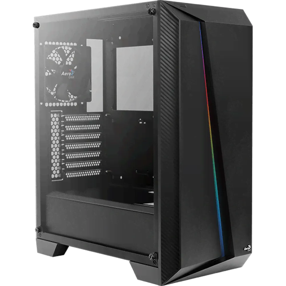 Корпус ATX Miditower AeroCool Cylon Pro Tempered Glass Black-0