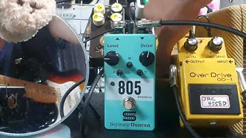 805 Overdrive(SeymourDuncan)+od1+od3(BOSS)+Janray Replica+Fender Relic Guitar+Fender Blues Amp
