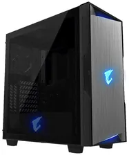 Корпус Miditower GIGABYTE "AORUS C300 GLASS", ATX, черный