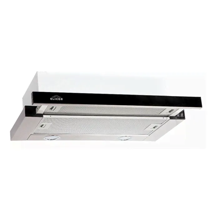 Вытяжка Elikor Интегра GLASS 50 Inox-Dark Glass встраиваемая