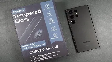 Galaxy S23 Ultra GATATOL Ultrafit tempered glass screen protector - Install & Review