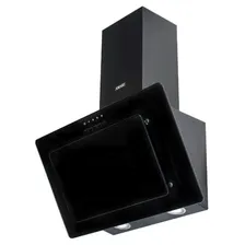 Наклонная кухонная вытяжка AMARI Vero black glass 60 отзывы