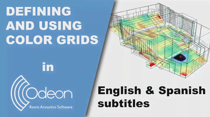 How to define and use Color Grids - ODEON tutorial