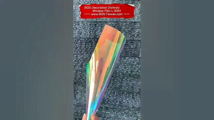 BGS Decoration Dichroic Window Film L-9301