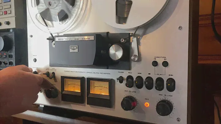 Akai GX 230D Auto Reverse Reel to Reel Tape Deck.