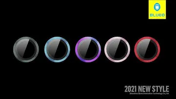 BLUEO Phone Camera Lens Precision Anti Glare HD Tempered Glass Film
