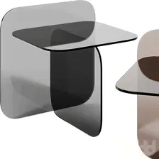 Tempered Glass Coffee Table by FOSUHOUSE - Столы - 3D модель