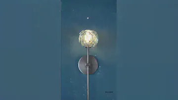 Crystal Ball Wall Lamp